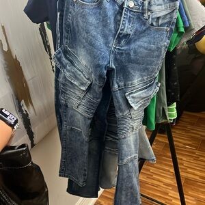 Two pair Boys Jeans Straight leg